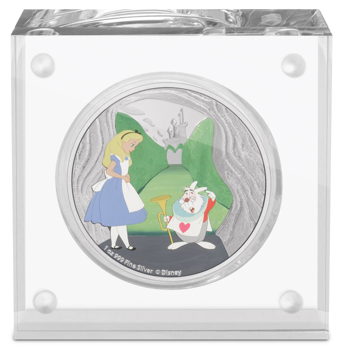2021 Niue Disney Alice in Wonderland: White Rabbit 1 oz