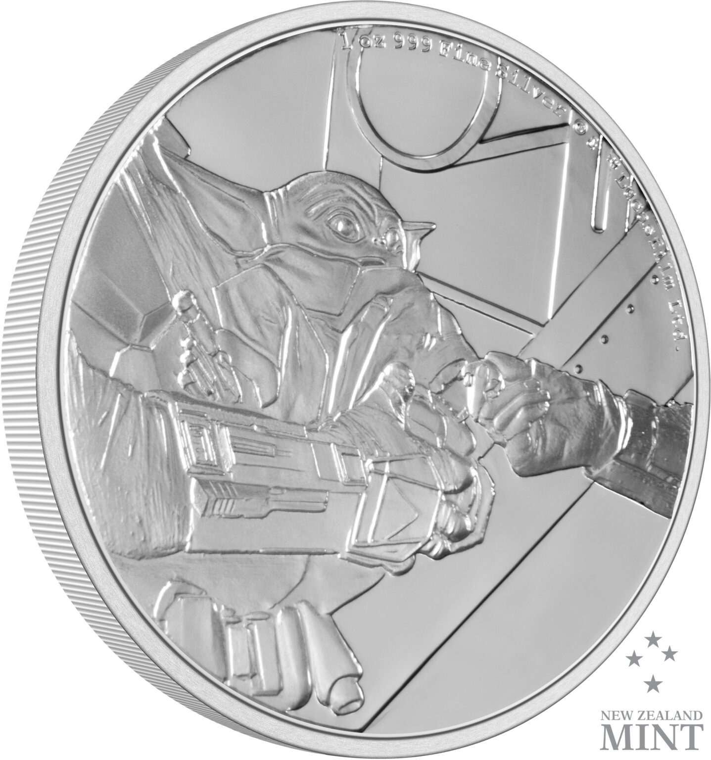 grogu 1oz silver coin