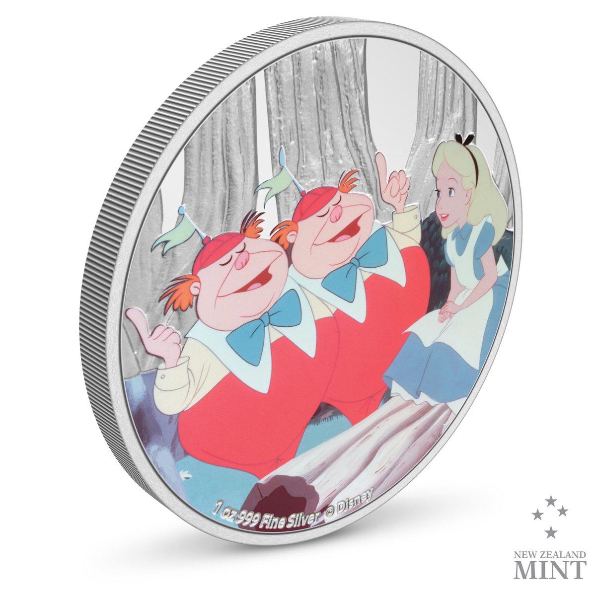 2021 Niue Disney Alice in Wonderland Tweedledee & Tweedledum