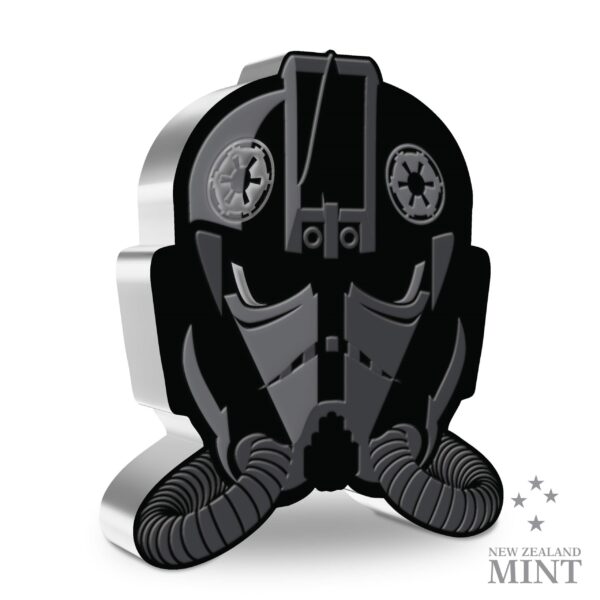 2021 Niue The Faces of the Empire Imperial Tie Fighter Pilot 1oz Silver Coin