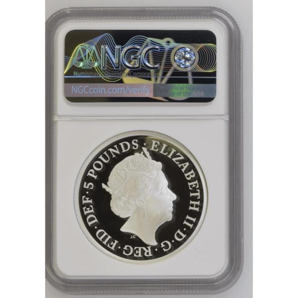 2021 Great Britain Britannia Portrait 2oz Silver Coin NGC PF 69 UCAM - Image 2