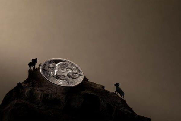 2022 Mongolia Magnificent Argali 1oz Silver Proof Coin - Image 4