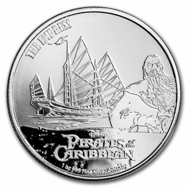 2021 Niue Pirates of the Caribbean - The Empress 1oz Silver Coin
