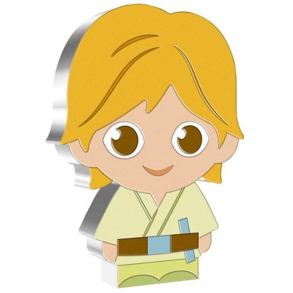 2021 Niue Star Wars – Luke Skywalker 1oz Silver Chibi Coin