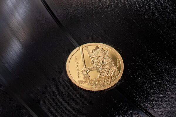 2022 Cook Island Iron Maiden Senjutsu .5g Gold Proof Coin - Image 3