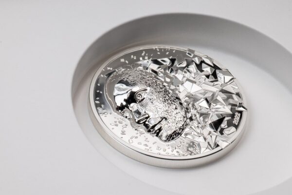 2022 Cook Islands Silver Burst 2.0 3oz Silver Proof Coin - Image 3