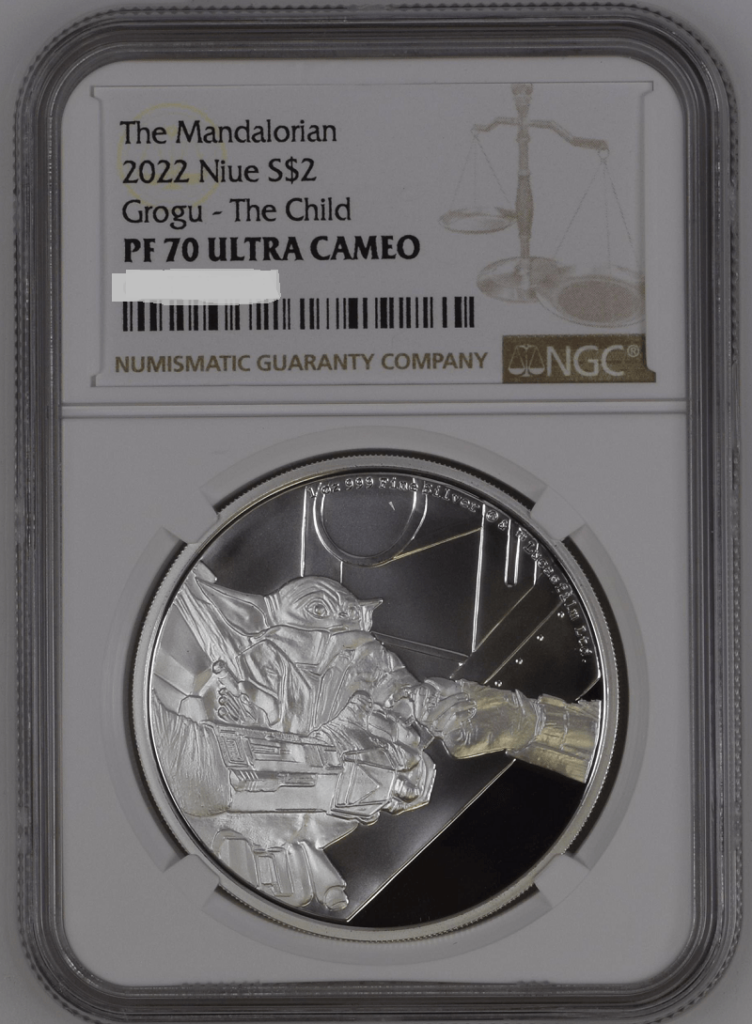 grogu 1oz silver coin