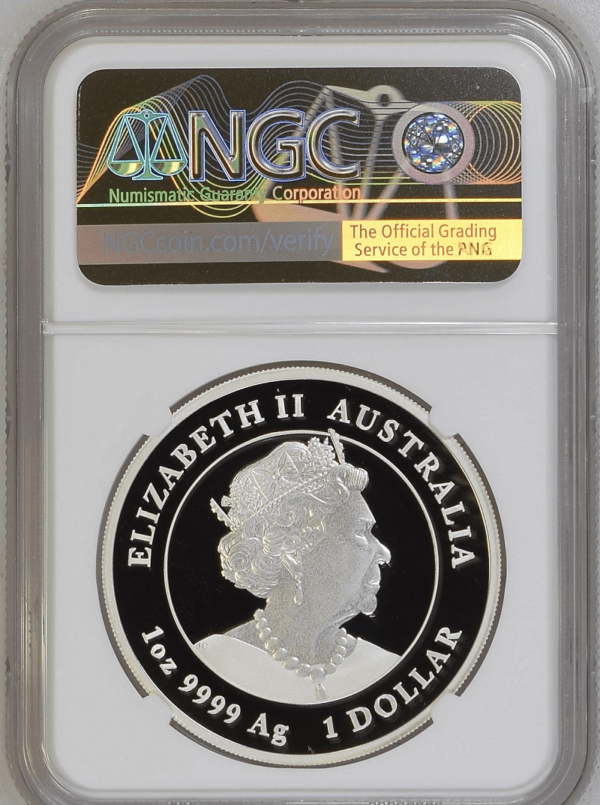 2022 Australia Year of the Tiger 1oz Silver Coin NGC PF 70 UCAM - Image 2