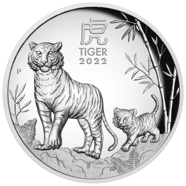 2022 Australia Year of the Tiger 1oz Silver Coin NGC PF 70 UCAM - Image 3