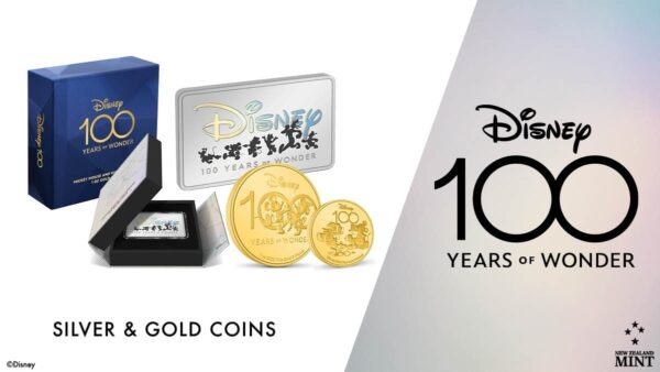 2023 Niue Disney 100 Years of Wonder 1oz Silver Poster Coin - Image 8