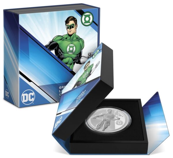 2023 Niue DC Comics Green Lantern Classic 1oz Silver Proof Coin - Image 5