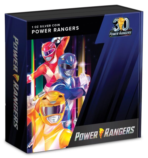 2023 Niue Hasbro Power Rangers 30th Anniversary 1oz Silver Proof Coin - Image 6