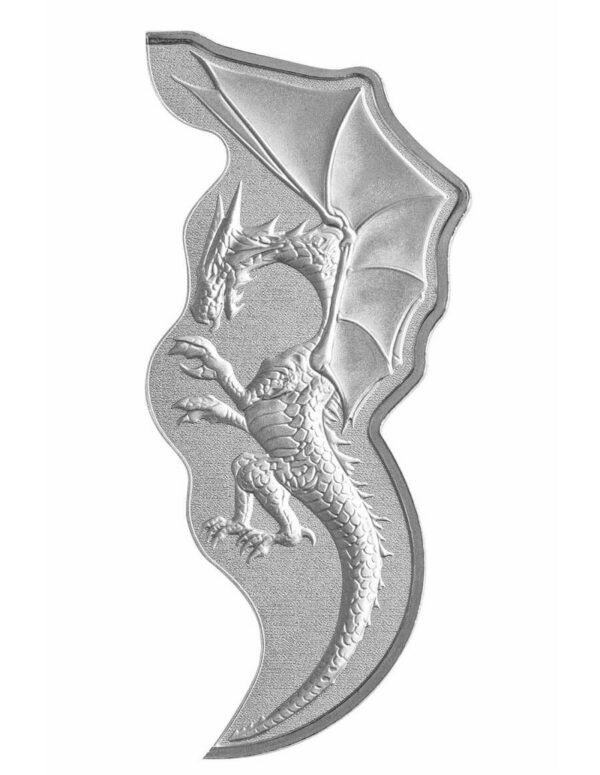 2023 Solomon Islands Phoenix V Dragon 2oz Silver Coin Set - Image 3
