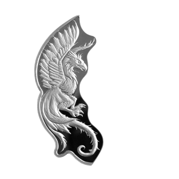 2023 Solomon Islands Phoenix V Dragon 2oz Silver Coin Set - Image 2