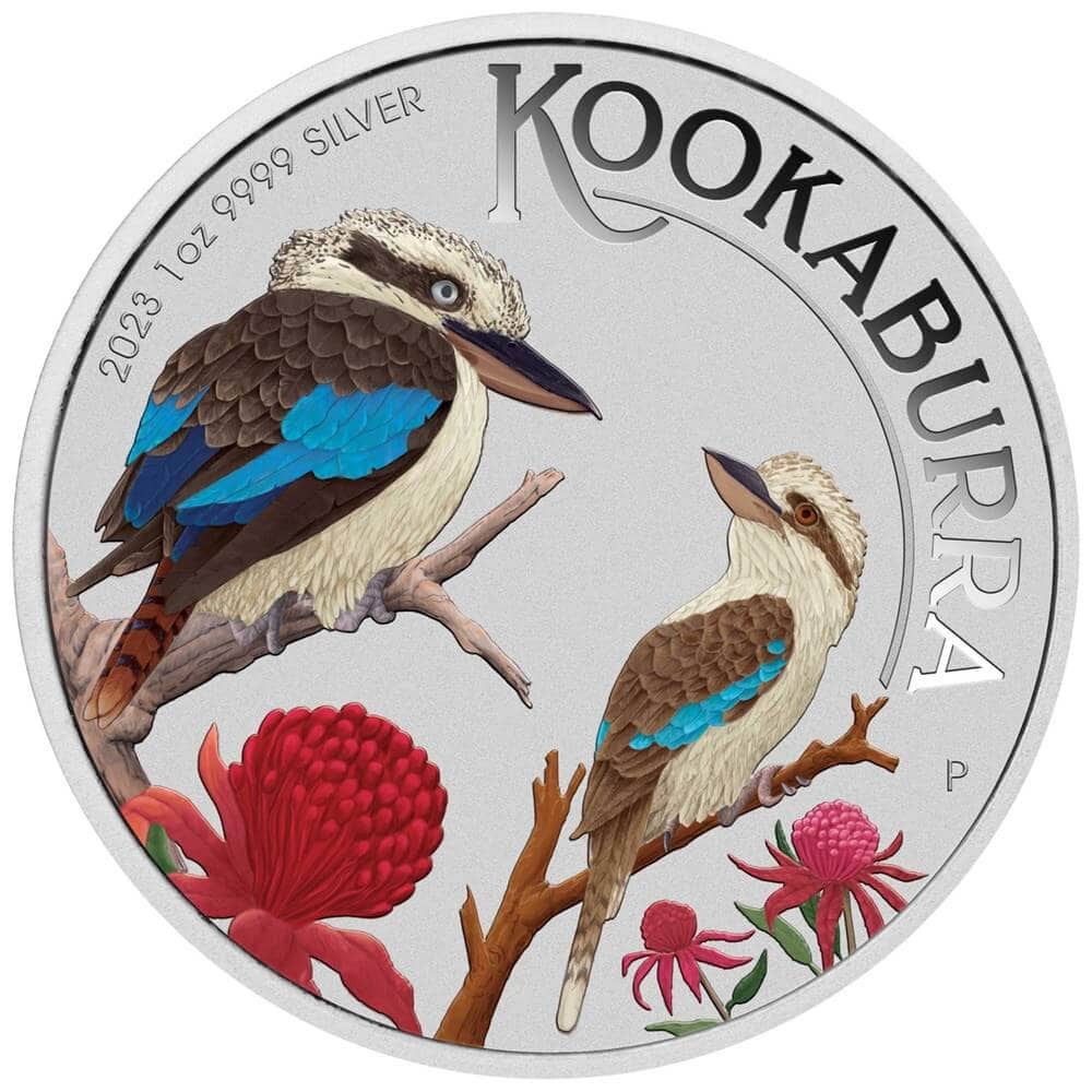 2023 Australia World Money Fair Kookaburra 1oz Silver