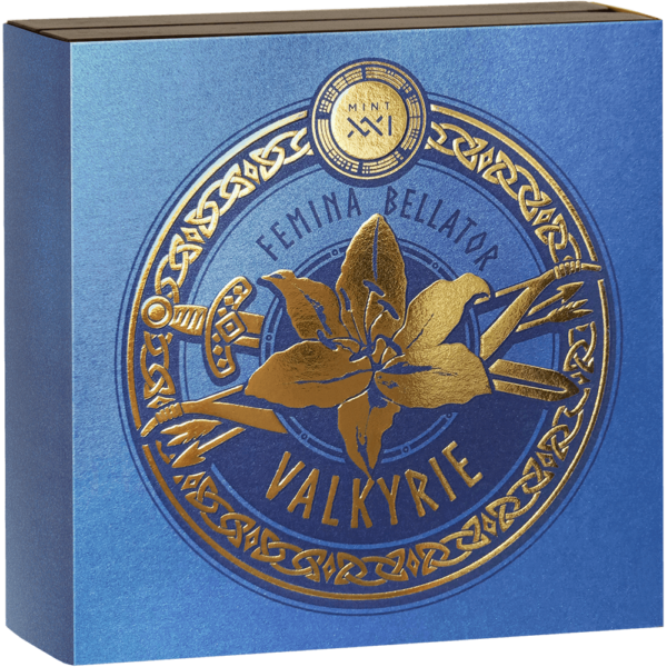 2023 Cameroon Femina Bellator Valkyrie 2oz Silver Antiqued Coin - Image 5
