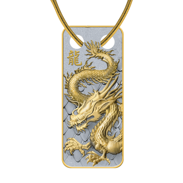 2024 Cameroon Lunar Year of the Dragon 10g Silver Proof Pendant