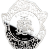 2023 Barbados Pennywise 5oz Silver Proof-Like Shaped Coin - Image 2
