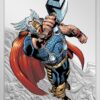 2023 Niue Marvel Evergreen Thor 1oz Silver Colorized Proof Coin
