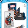 2023 Niue Marvel Evergreen Thor 1oz Silver Colorized Proof Coin - Image 6