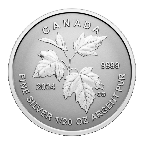 2024 Canada Autumn Beauty 1.9oz Silver Fractional Coin Set - Image 9