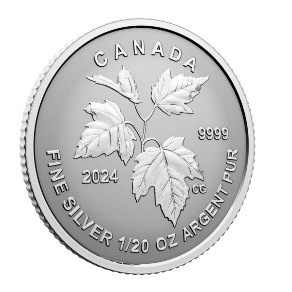 2024 Canada Autumn Beauty 1.9oz Silver Fractional Coin Set - Image 6