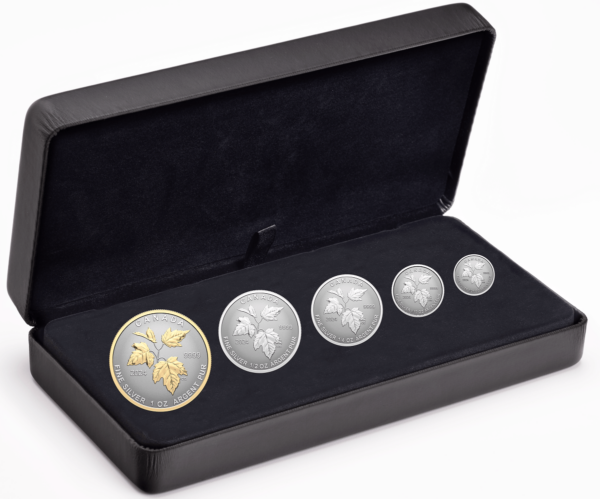 2024 Canada Autumn Beauty 1.9oz Silver Fractional Coin Set