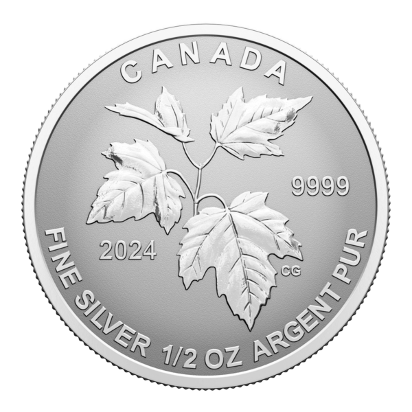 2024 Canada Autumn Beauty 1.9oz Silver Fractional Coin Set - Image 4