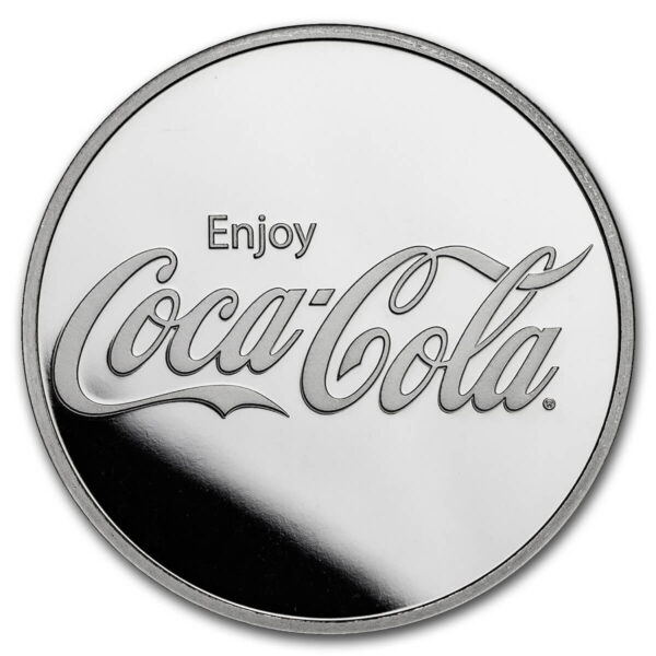 2023 Coca-Cola 1oz Silver Reverse Proof Round