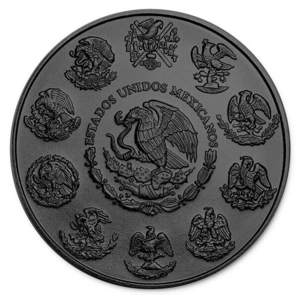 2023 Mexico Libertad DIA DE LOS MUERTOS V Day of the Dead 1oz Silver Colorized Coin - Image 2