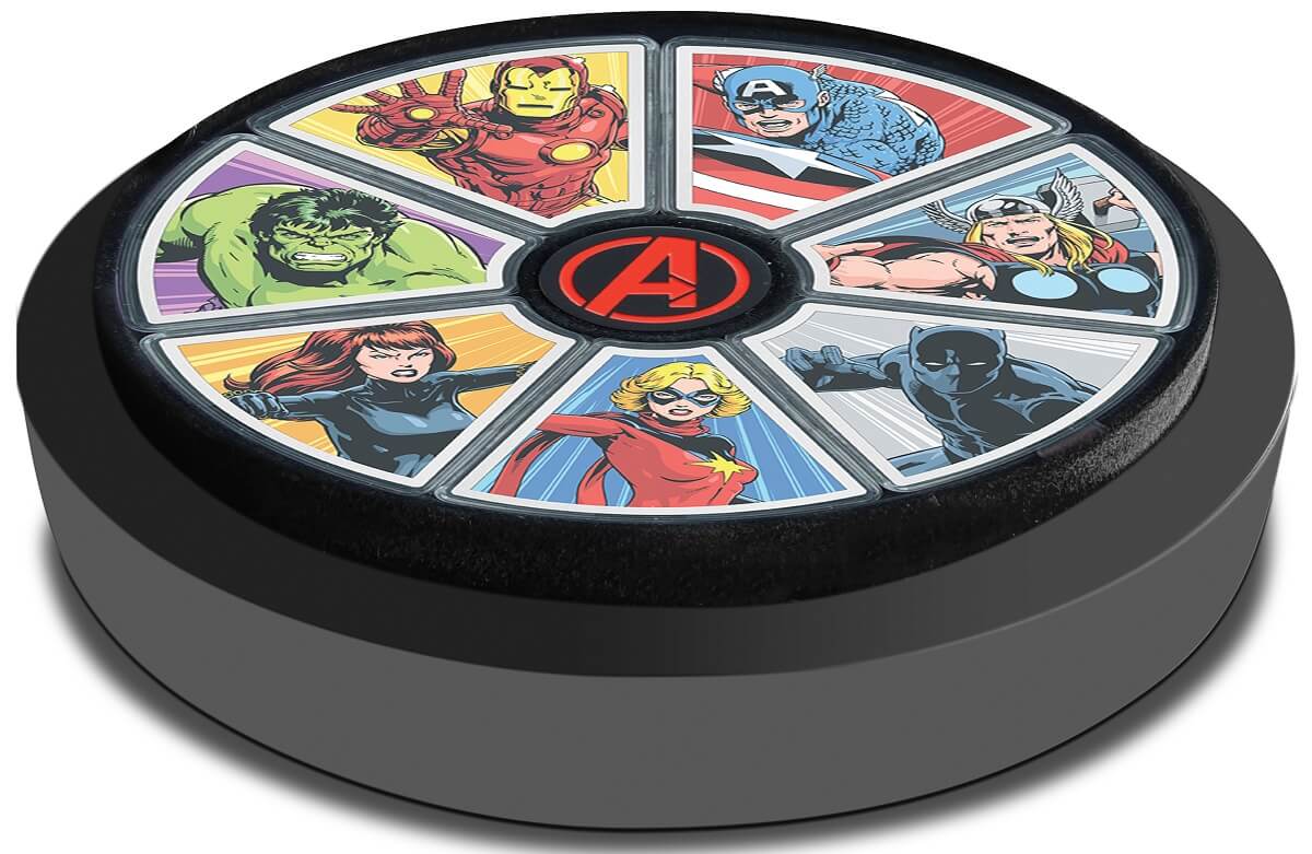 2023 Niue Marvel Avengers 60th Anniversary 7x1oz Silver Completed