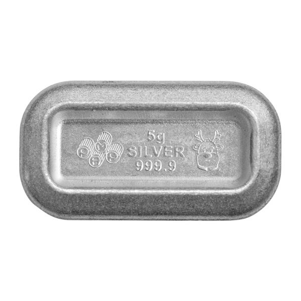 2023 Reindeer PEZ Dispenser with 30g Silver Wafer Set - Image 6