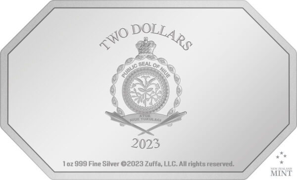 2023 Niue UFC Changing the Game 30th Ann. 1oz Silver Proof Coin - Image 3