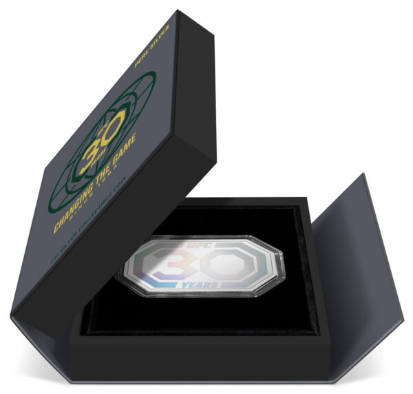 2023 Niue UFC Changing the Game 30th Ann. 1oz Silver Proof Coin - Image 6