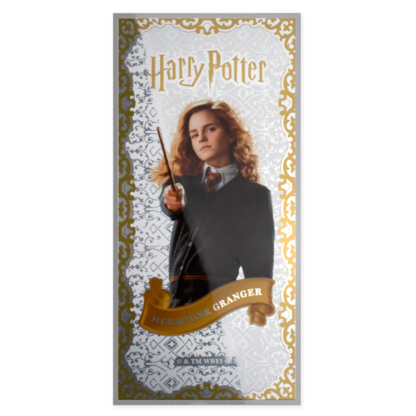 2024 Samoa Harry Potter Bookmarks Hermione Granger 3g Silver Note