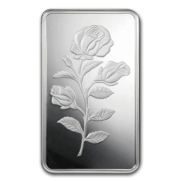 PAMP Suisse Rosa 1oz Silver Minted Bar in Assay Card - Image 3