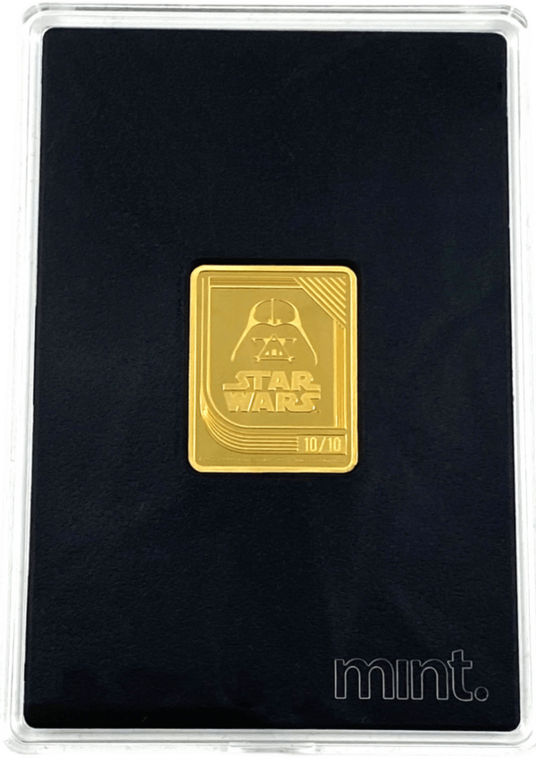 2023 Niue Star Wars Mint Trading Coin Set w/Darth Vader 1/4oz Gold Cert #10 - Image 5