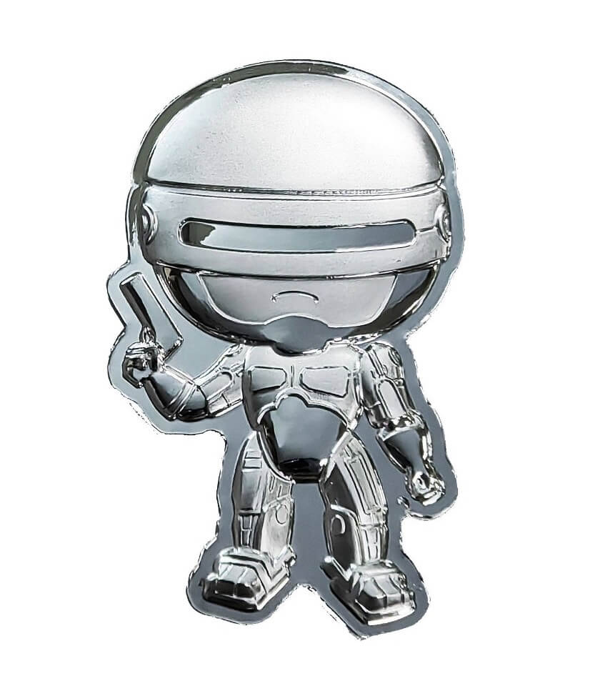 2024 Fiji Robocop 1 oz Silver Shaped Proof-like Coin - GRReserve.com