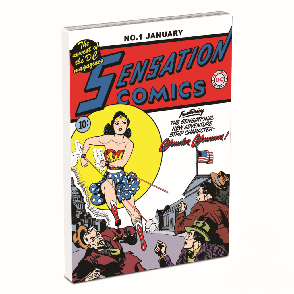 2024 Niue DC Sensation Comics Wonder Woman COMIX 1oz Silver Proof Coin
