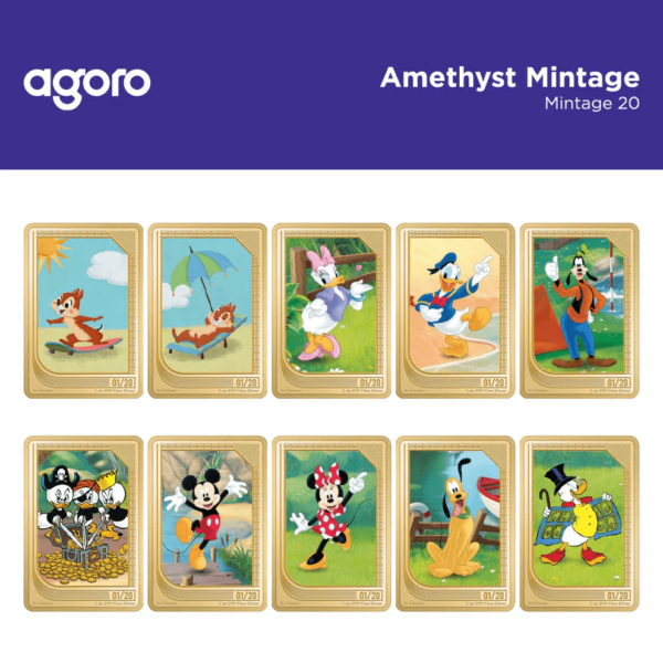 2024 Niue Disney Classics Mint Trading Coins Mystery Sealed Set - Image 10