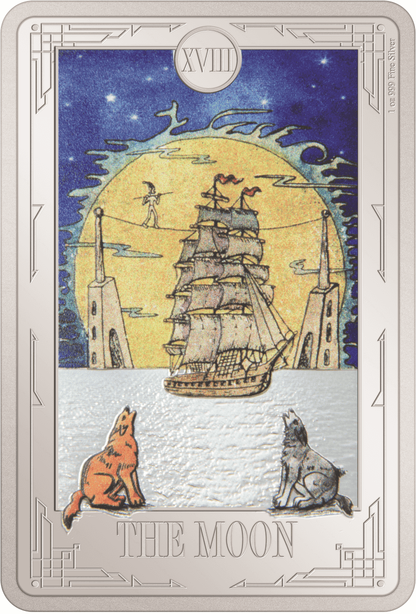 2024 Niue 1 Oz Silver Coin - Tarot Cards: The Star | Proof Finish | New Zealand Mint