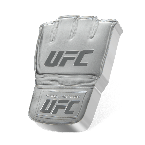 2024 Niue UFC Official Fight Glove 1 oz Silver Shaped Proof Coin - Image 3