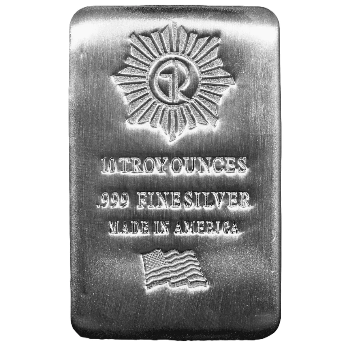 GR Reserve 10 oz .999 Silver Cast Bar
