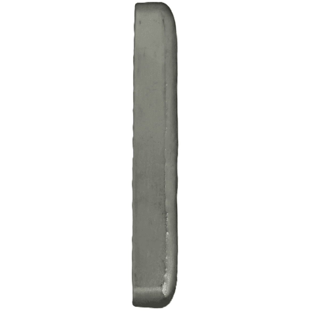 Shiny 10oz .999 silver poured bar from 2023, minted by GR Reserve, showcasing a sleek, modern design with a subtle.