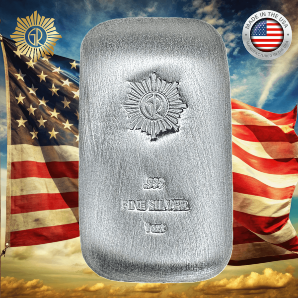 GR Reserve 1 oz Silver .999 Poured Bar - Image 5