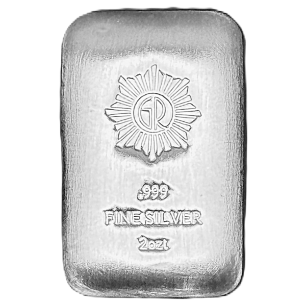 GR Reserve 2 oz Silver .999 Poured Bar