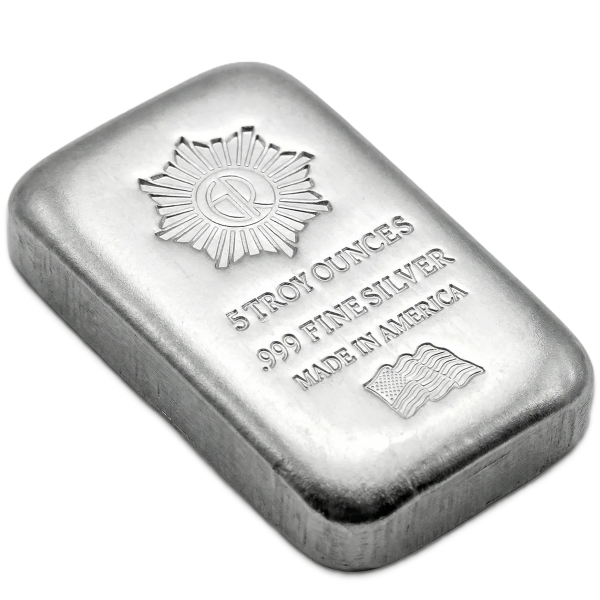 GR Reserve 5 oz Silver .999 Cast Bar