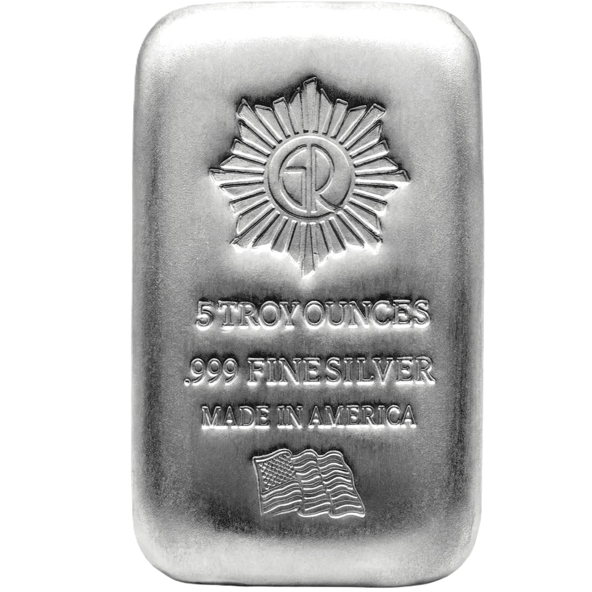 GR Reserve 5 oz Silver .999 Cast Bar