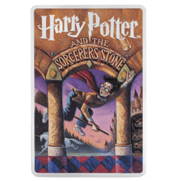 2025 Niue Harry Potter and the Sorcerer’s Stone Book Cover 2 oz Silver Coin