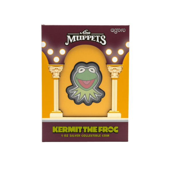 2025 Niue Disney The Muppets 70th Ann. Kermit The Frog 1 oz Silver Proof Coin - Image 7